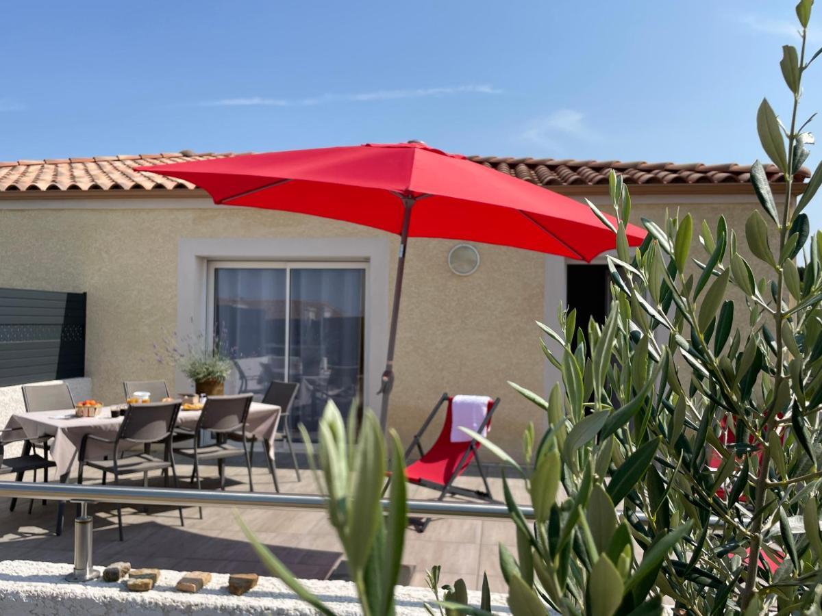 Val Des Bruyeres - Gite 15Mn Pezenas Avec Terrasse Et Cour Close - Parking Privatif Securise - Wifi Ftth Gratuit Neffies Eksteriør bilde